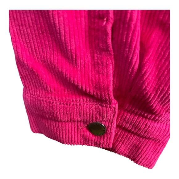 RACHEL‎ Rachel Roy Destructed Hem Corduroy Jacket in Lotus Pink Size XXL NWT - Picture 8 of 12